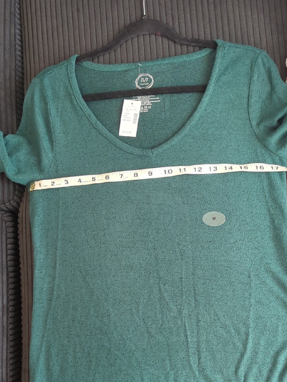 Maurices V-Neck Short Sleeve Tee Size M